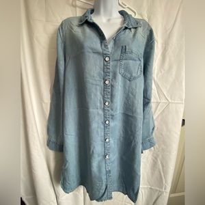 Beachlunchlounge denim dresz